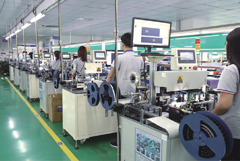 聯(lián)豐盈電子生產(chǎn)車間